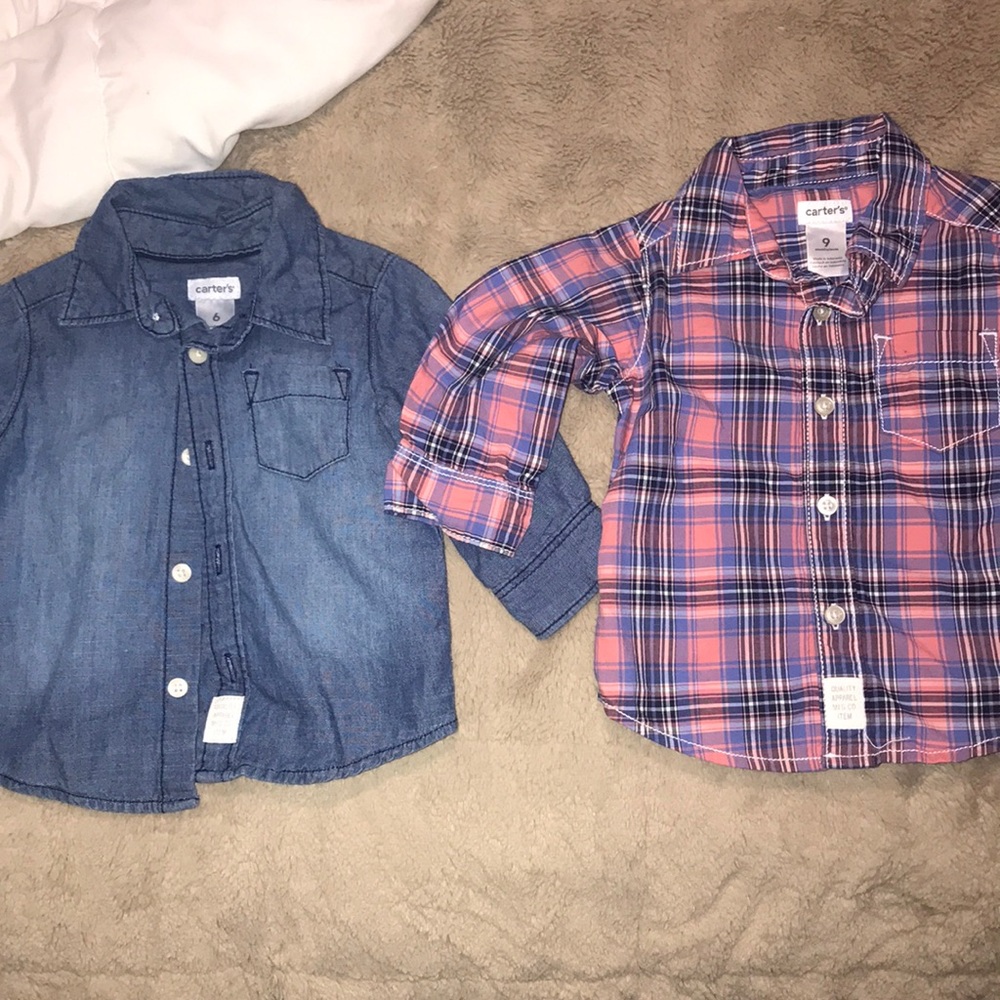 Carter’s button ups